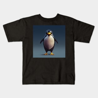 Cute Penguin Print for Kids Kids T-Shirt